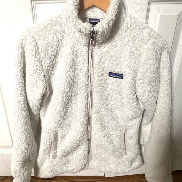 Patagonia Women's White Fleece Jacket - Picture 3 of 3